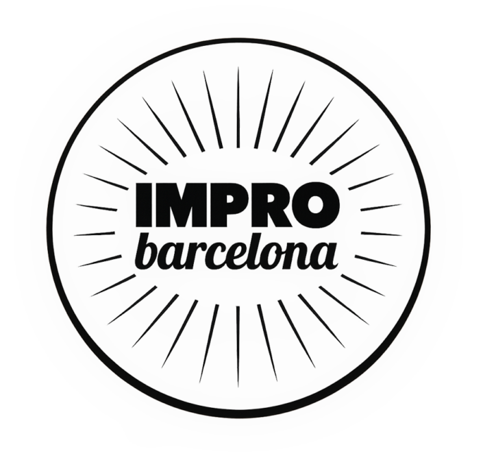 Logo IMPRO Barcelona circular transparente
